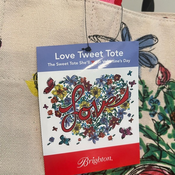 NWT Brighton Canvas Tote Bag - Picture 9 of 11